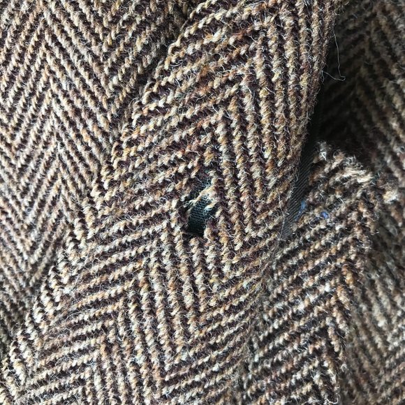 Vintage Harris Tweed Size S/M Wool Jacket - Picture 11 of 12